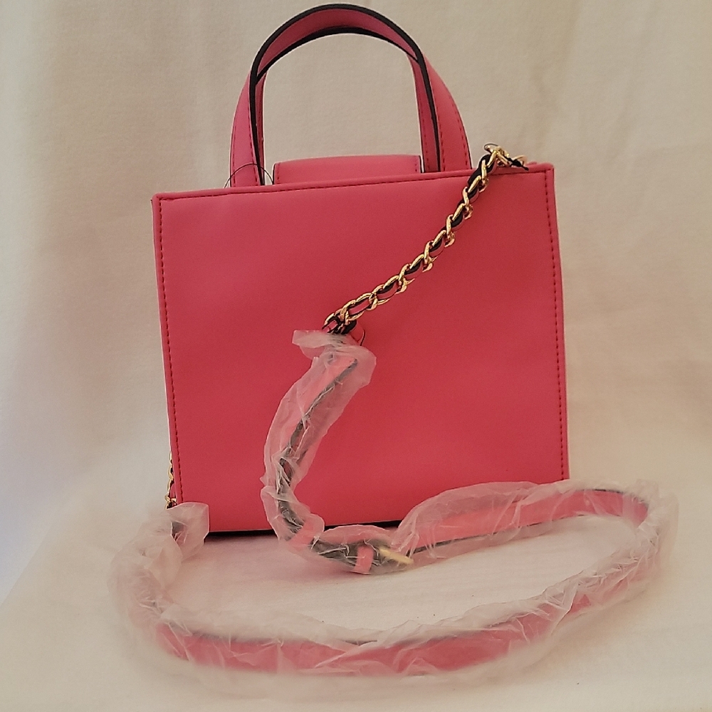 Pink Guess Crossbody Handbag - Picture 4 of 6